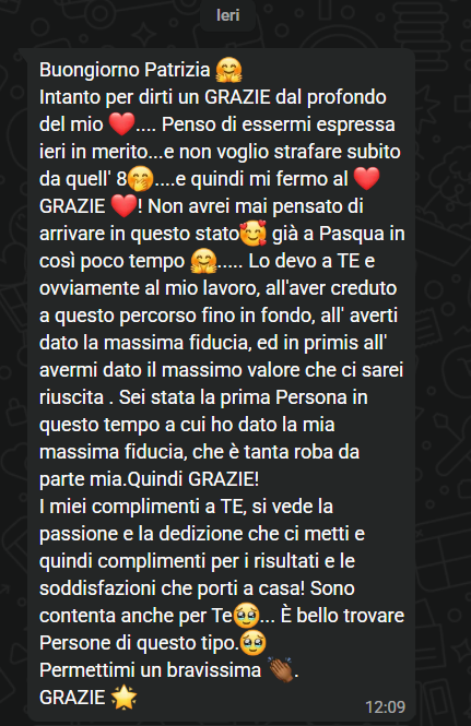 Testimonianza Nicole